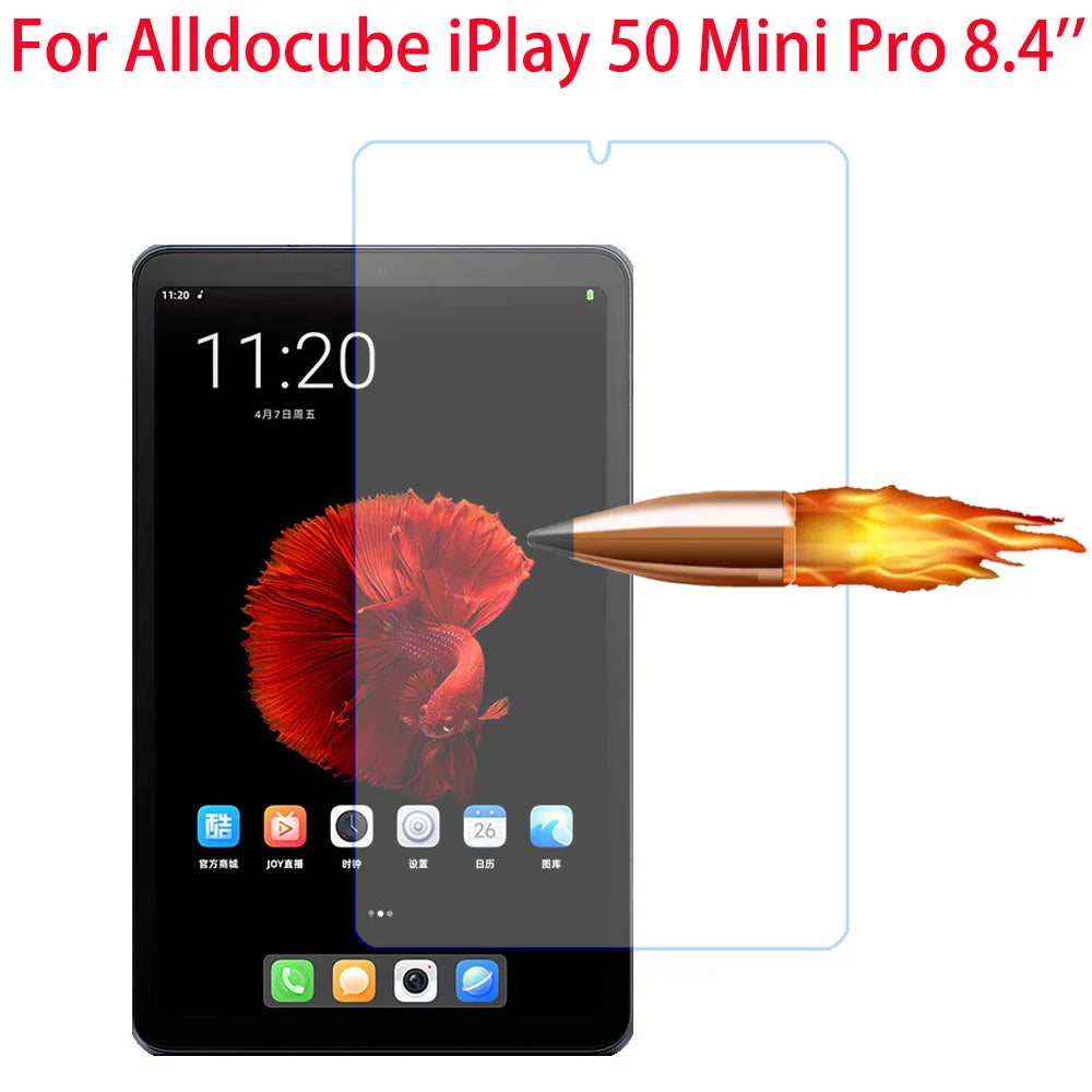 Protector de pantalla de vidrio templado 9H para Alldocube iPlay 50 Mini 8,4 pulgadas 2023 película protectora para tableta iPlay50 Mini Pro 2 uds
