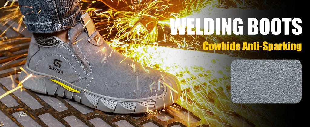 Zapatos de seguridad con punta de acero para hombres y mujeres, zapatos de trabajo antideslizantes, zapatillas de deporte, zapatos de trabajo protectores para exteriores, botas de seguridad para exteriores para hombres