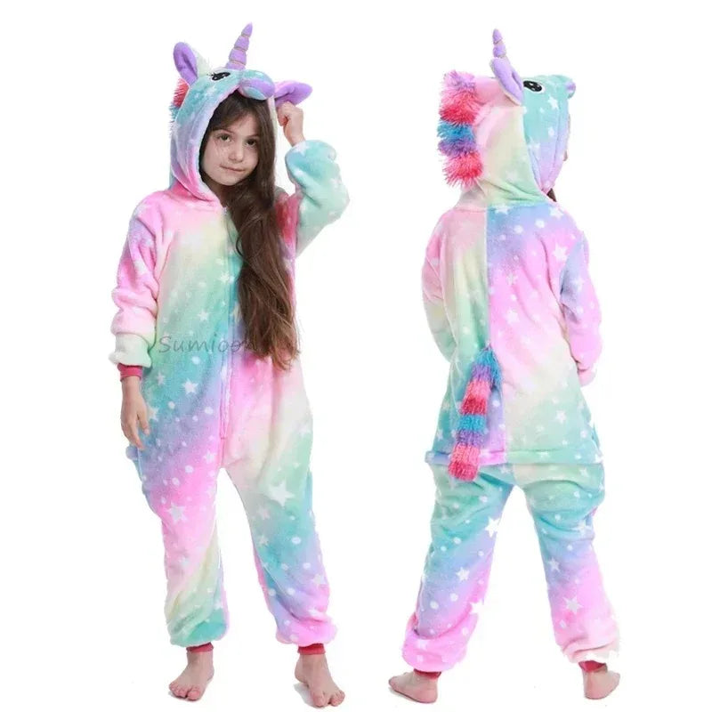 Pijamas de Dinosaurio para Niños de 3 a 12 Años, Conjunto de Pijamas de Franela, Ropa de Dormir Infantil