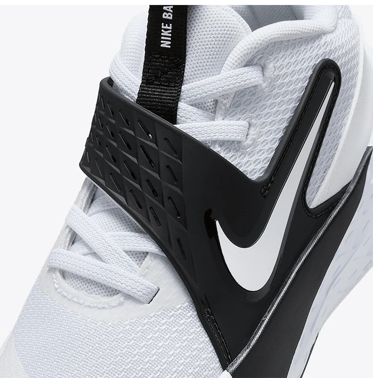 Zapatillas de baloncesto acolchadas Nike Authentic Team Hustle 12 para niños HF6280-101