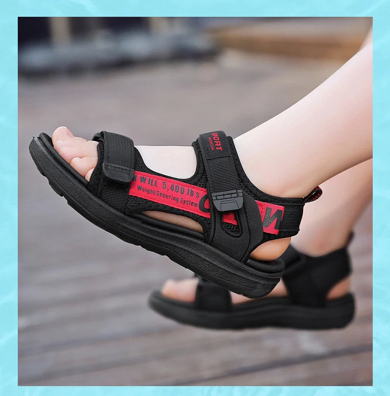 Sandalias de verano para niños, zapatillas de moda para niños y niñas, zapatos de playa al aire libre, calzado antideslizante, gran oferta