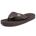 Chanclas informales para hombre, sandalias de playa, antideslizantes, planas, zapatos de casa para interiores, Verano