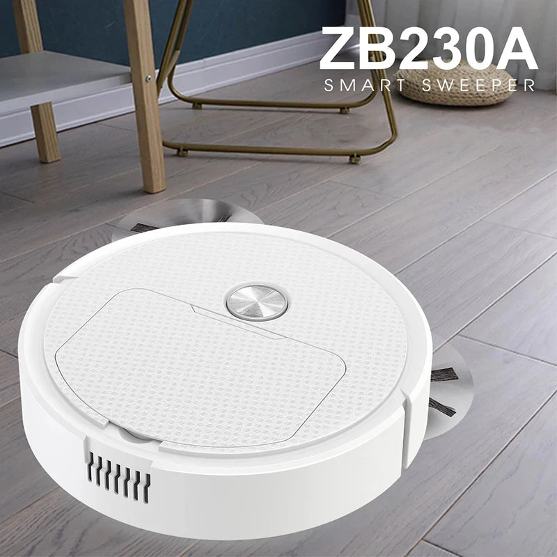 NUEVO Robot de Limpieza Inteligente 3 en 1, Mini Aspiradora Inalámbrica para el Hogar, Robots de Barrido para Uso Doméstico