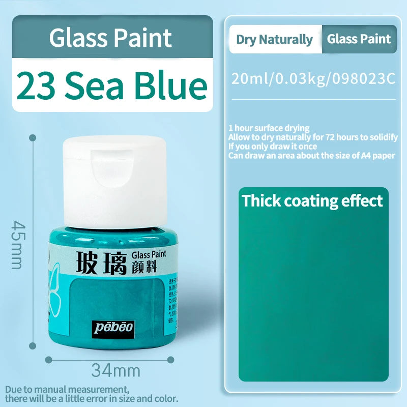 Botella de colores de pintura acrílica, 24 colores, 20/25 ml, pigmento de Graffiti hecho a mano DIY para dibujo de artista, pintura de Color agua de vidrio Gouache