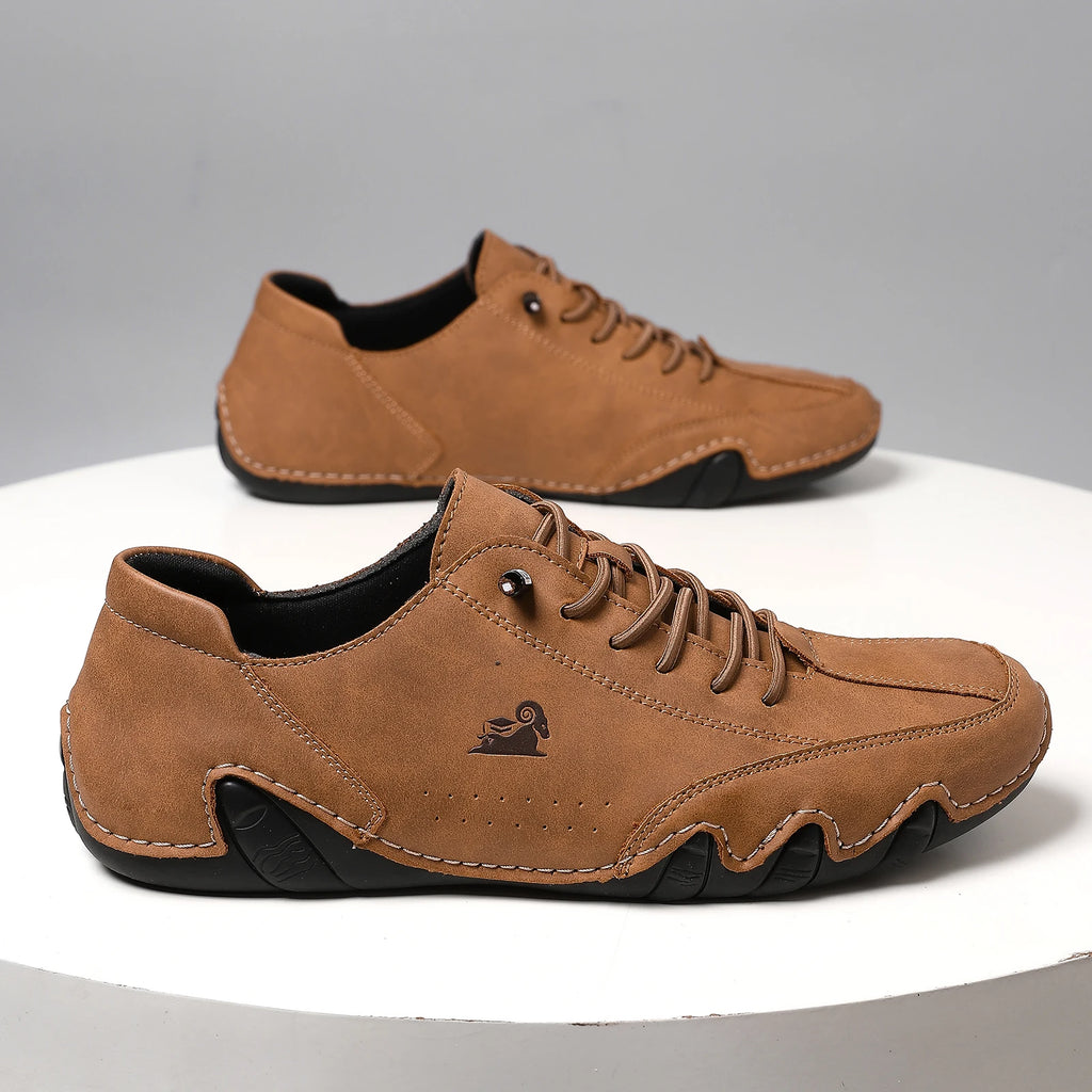 Zapatos de hombre para las cuatro estaciones, nuevos zapatos informales de talla grande, zapatos transpirables de suela suave a la moda para exteriores, zapatos deportivos para caminar para hombre