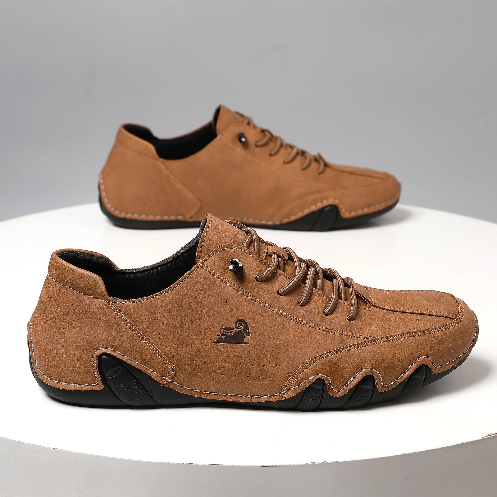 Zapatos de hombre para las cuatro estaciones, nuevos zapatos informales de talla grande, zapatos transpirables de suela suave a la moda para exteriores, zapatos deportivos para caminar para hombre