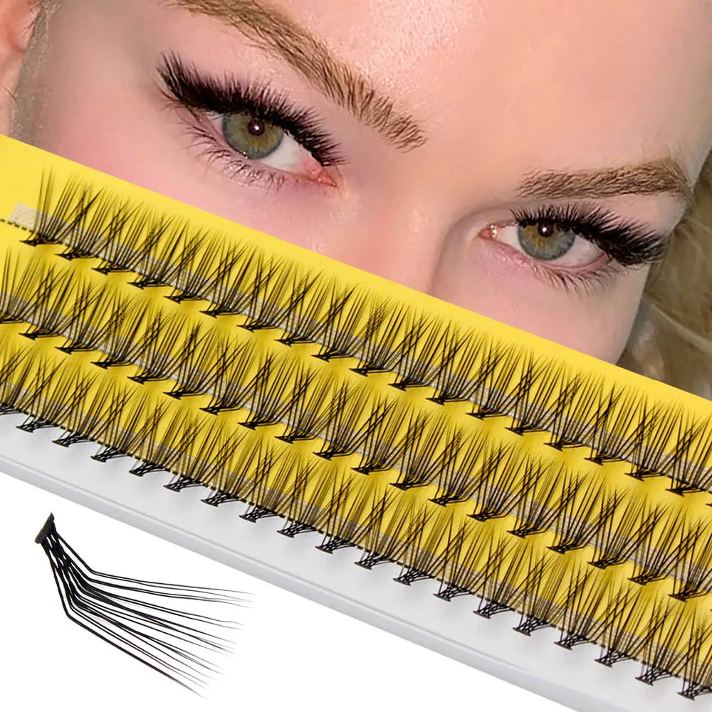 Super manojo nuevo L Curl pestañas postizas de visón 60 grupos Lashtray maquillaje 20D extensiones de pestañas pestañas individuales hechas a mano