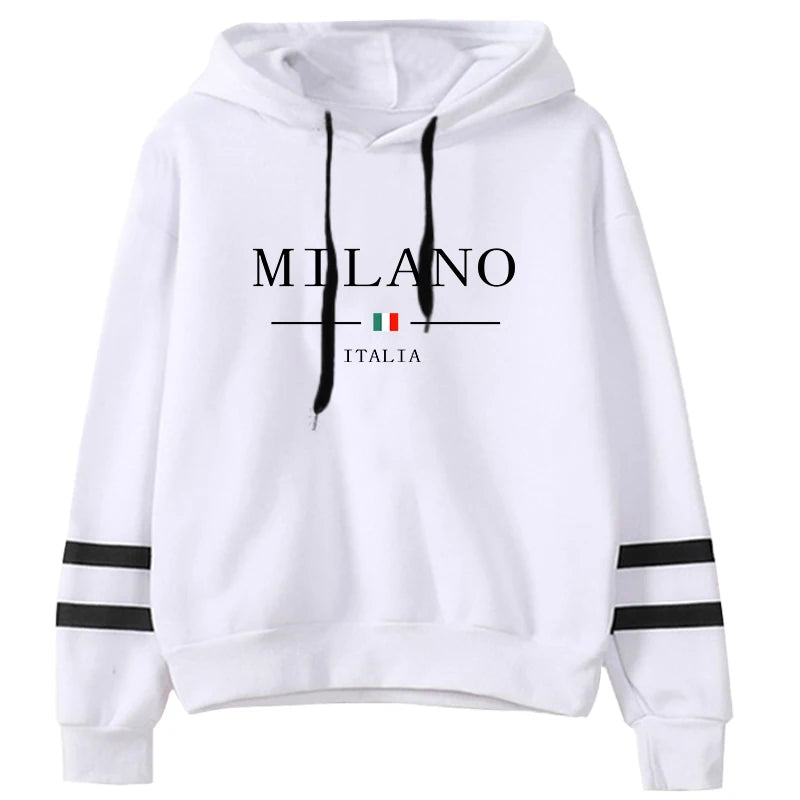 Sudaderas con capucha para mujer, gran oferta, estampado, jerséis versátiles diarios, ropa deportiva para correr a rayas, Tops informales con capucha para mujer