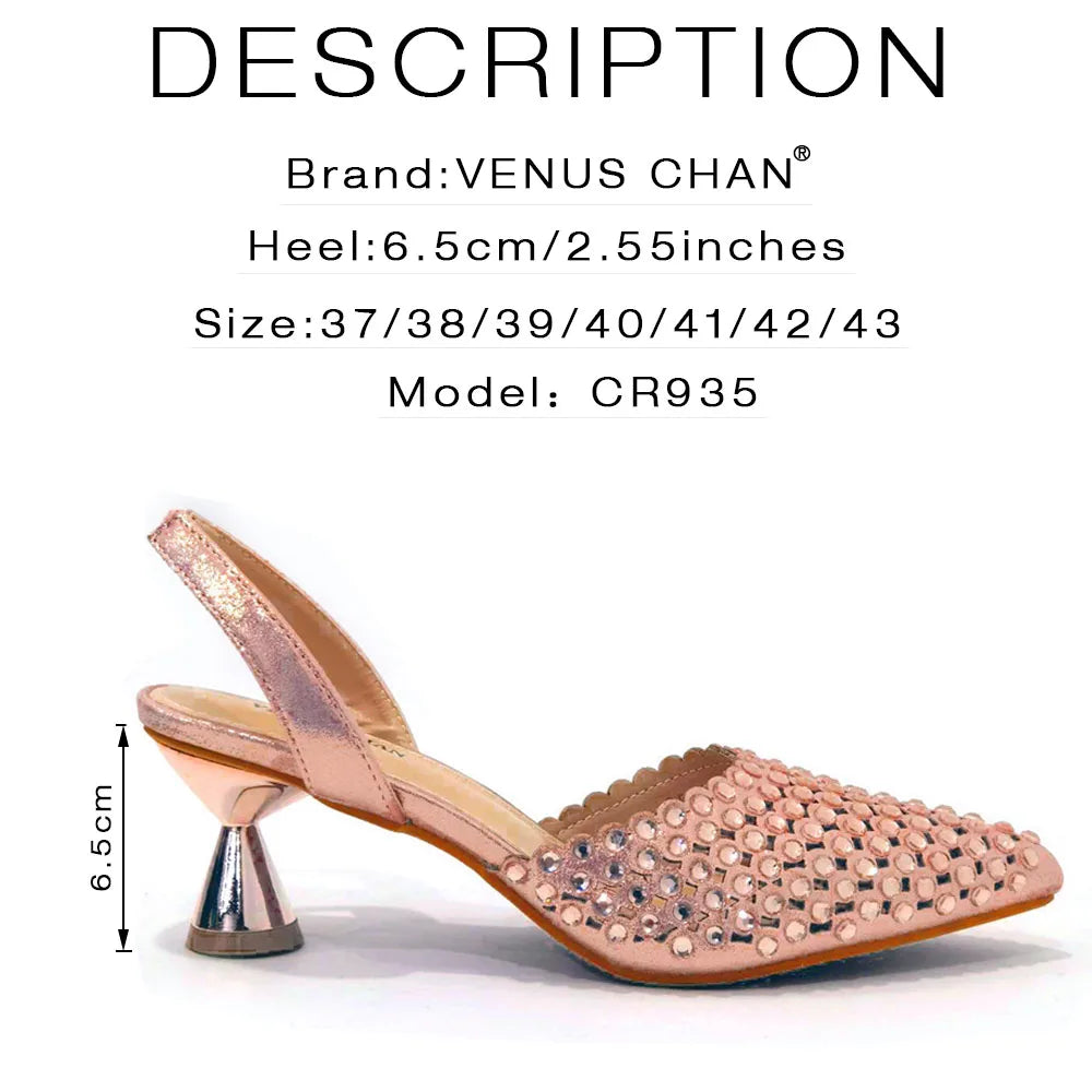 Sandalias con fondo de Muffin decoradas con cuentas para mujer, zapatos y bolso cómodos y versátiles, elegantes, a la moda, verano, 2023