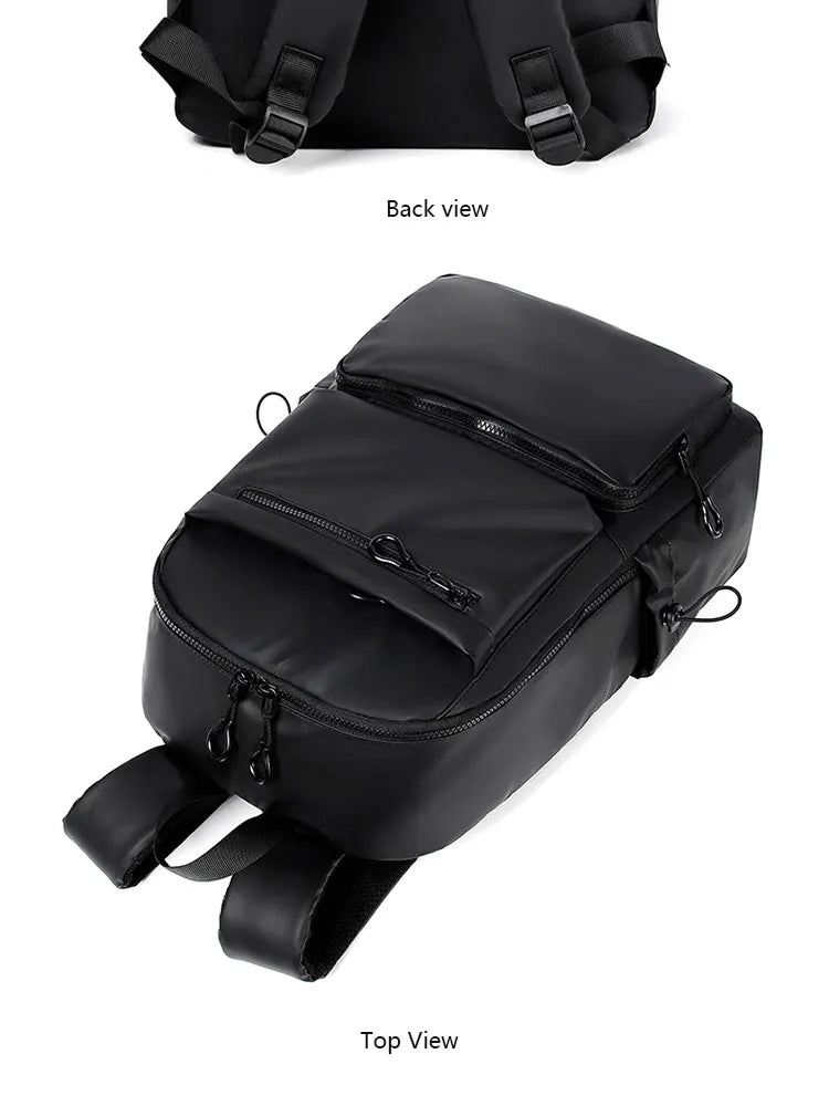 Mochila para ordenador de 14 pulgadas, mochila sencilla y duradera de gran capacidad para hombre, mochila de viaje ligera para hombre, mochila escolar para estudiantes