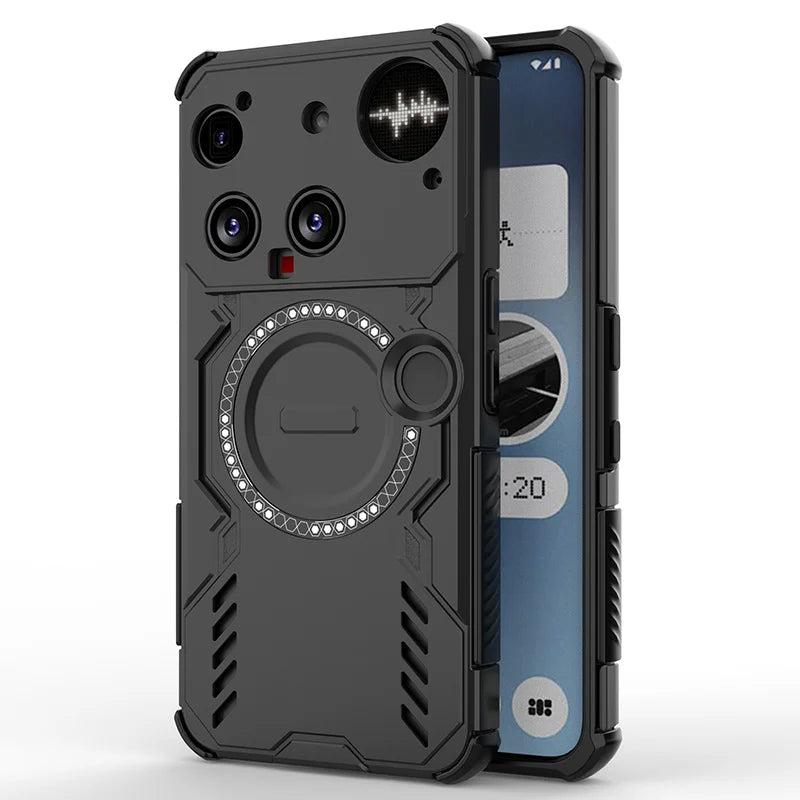 Funda de disipación de calor para Nothing Phone 3 3a Lite 4a Pro, protección de lente, carga inalámbrica magnética, carcasa trasera, Funda Coque