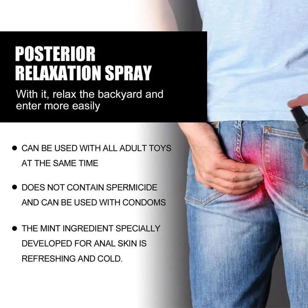 Gel de placer Anal para glúteos Gay, pulverizador suelto, estimulante excitativo, sensación mejorada, penetración del orgasmo segura e inofensiva