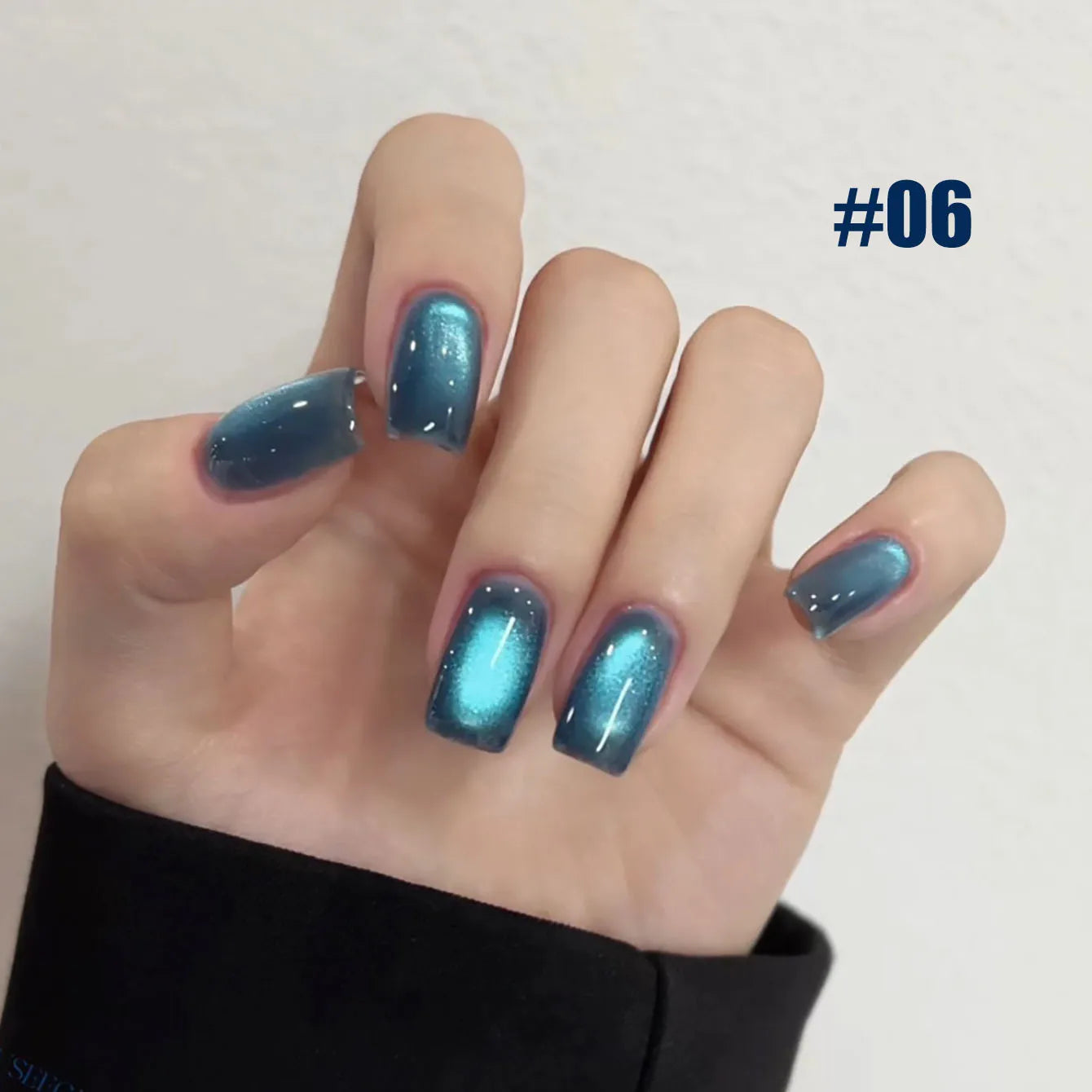 1-12 Uds. Esmalte de Uñas en Gel Magnético Ojo de Gato Marrón con Luz Azul, Larga Duración, Novedad 2026, Suministros para Uñas, Arte de Uñas, Venta Caliente