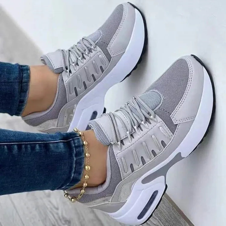 Tenis Mujer Zapatillas De deporte plataforma zapatos casuales para Mujer 2025 nueva comodidad malla antideslizante Zapatillas De correr De talla grande Zapatillas De Mujer