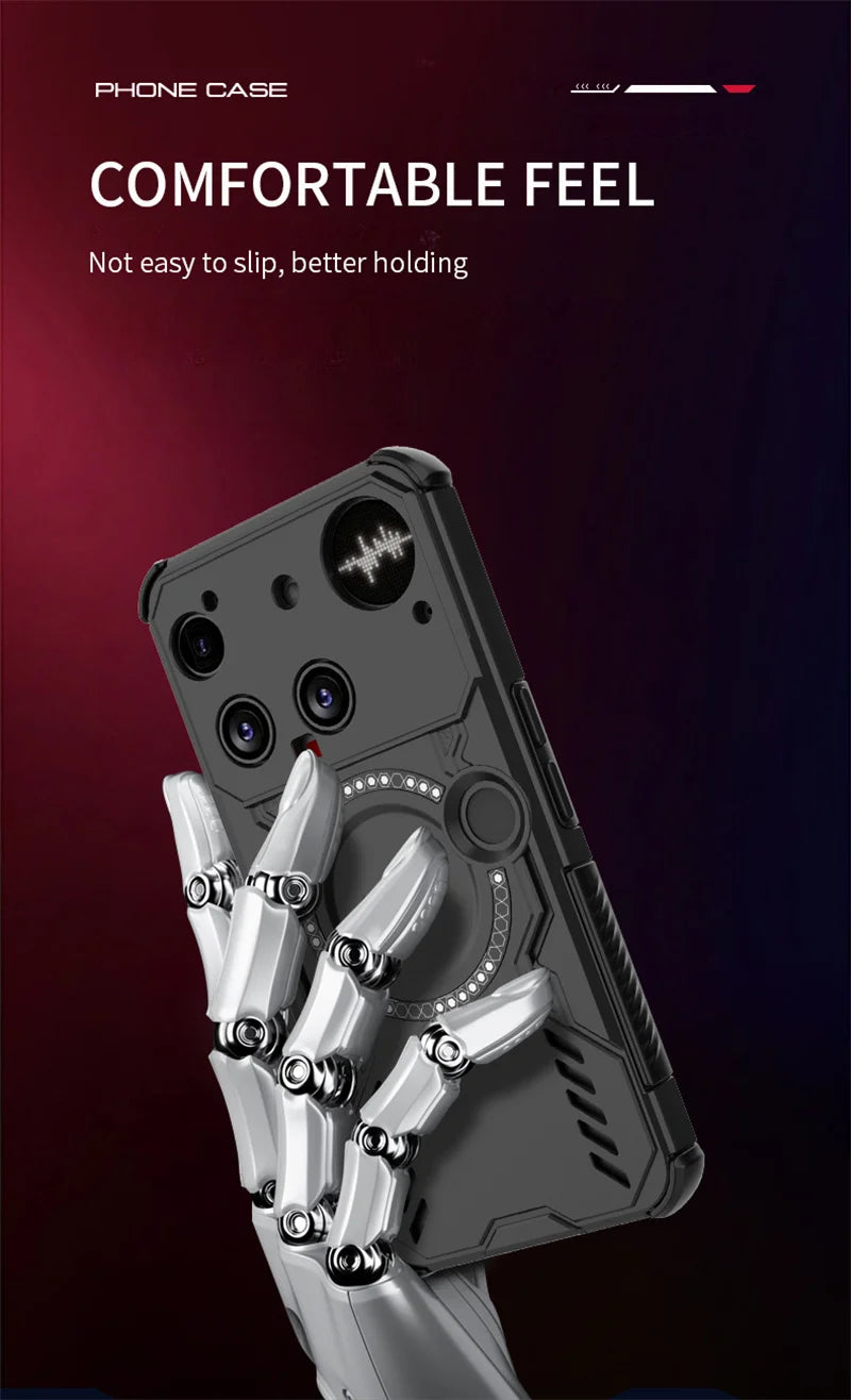 Funda de disipación de calor para Nothing Phone 3 3a Lite 4a Pro, protección de lente, carga inalámbrica magnética, carcasa trasera, Funda Coque