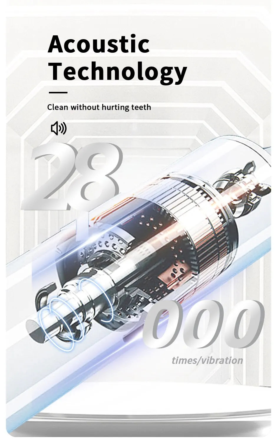 Jianpai-cepillo de dientes eléctrico para hombres y mujeres adultos, cepillo de dientes eléctrico sónico, no recargable, piel suave, totalmente automático, impermeable, Coupl