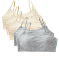 5 unids/lote Teeange niñas pequeñas sujetadores de entrenamiento Purbery School Girl Sujetador deportivo niños almohadilla para el pecho desmontable ropa interior niños Tops de tubo