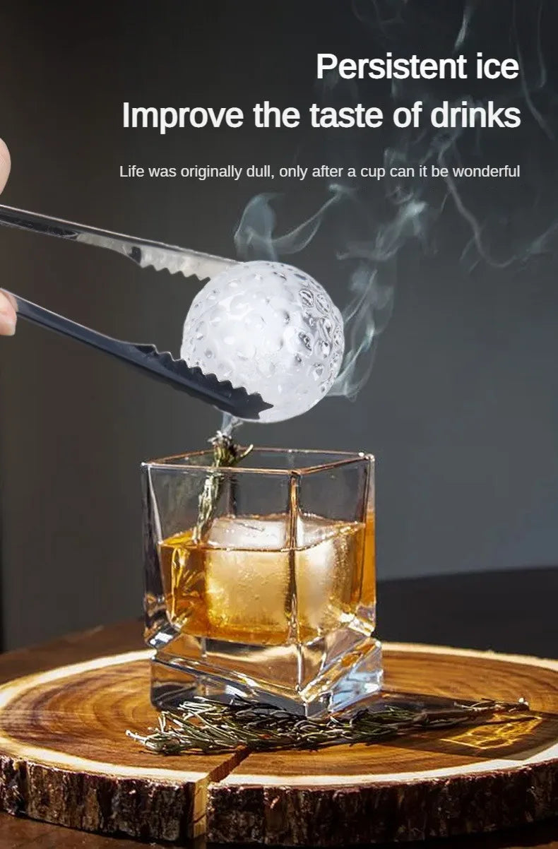 Bola de hielo de silicona para Golf, molde redondo para whisky, especial 4, rejilla de hielo para Golf, herramientas de cocina, molde de hielo reutilizable para whisky, moldes para hielo