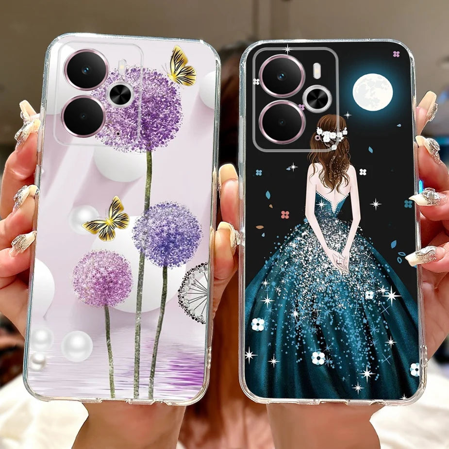 For Realme 14 5G Case Realme 14T RMX5078 New Luxury Painted Cover Soft Slim Phone Case For Realme 14X Realme14 T 5G Fundas Coque