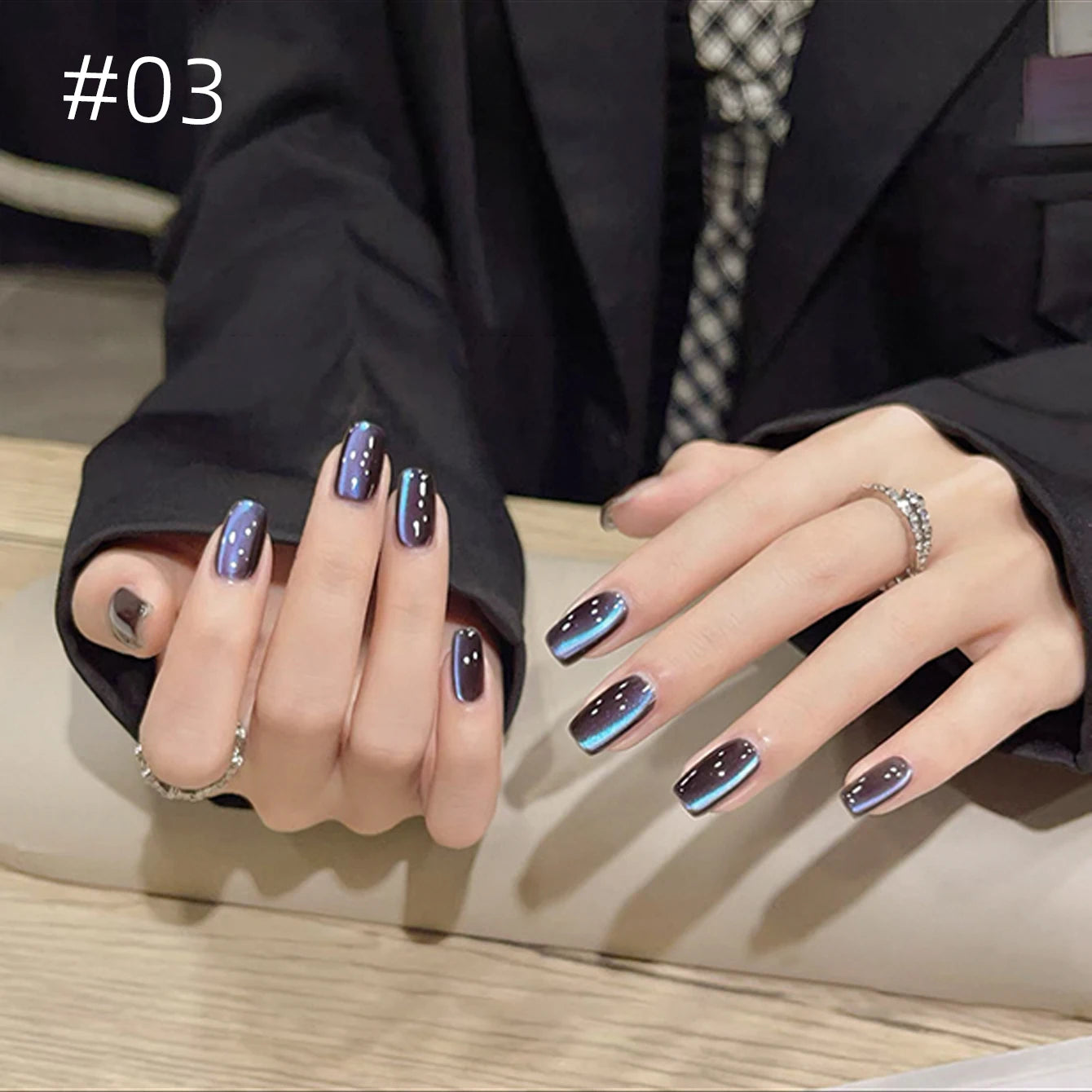 1-12 Uds. Esmalte de Uñas en Gel Magnético Ojo de Gato Marrón con Luz Azul, Larga Duración, Novedad 2026, Suministros para Uñas, Arte de Uñas, Venta Caliente