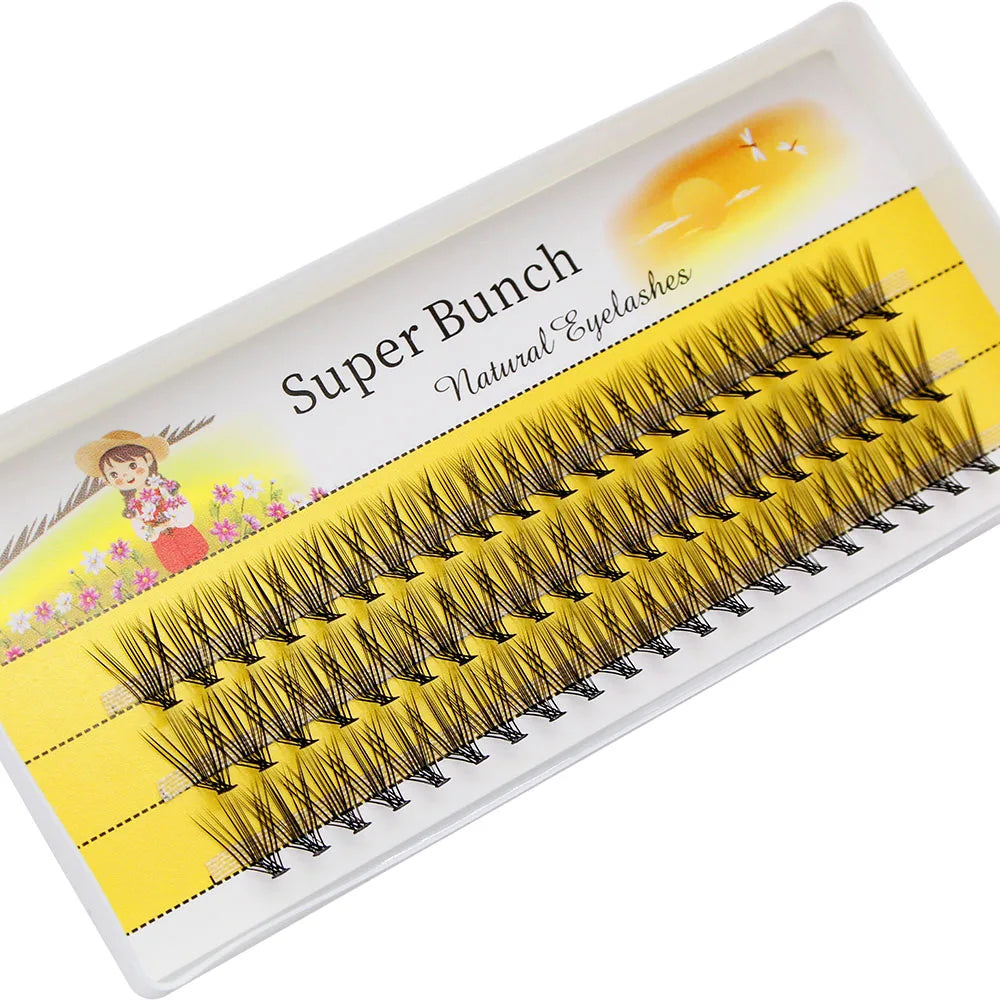 Super manojo nuevo L Curl pestañas postizas de visón 60 grupos Lashtray maquillaje 20D extensiones de pestañas pestañas individuales hechas a mano