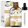 Los aceites esenciales de coco y vainilla se pueden utilizar para el masaje corporal, fabricación de velas y jabón de bricolaje, fragancia duradera, sin alcohol.