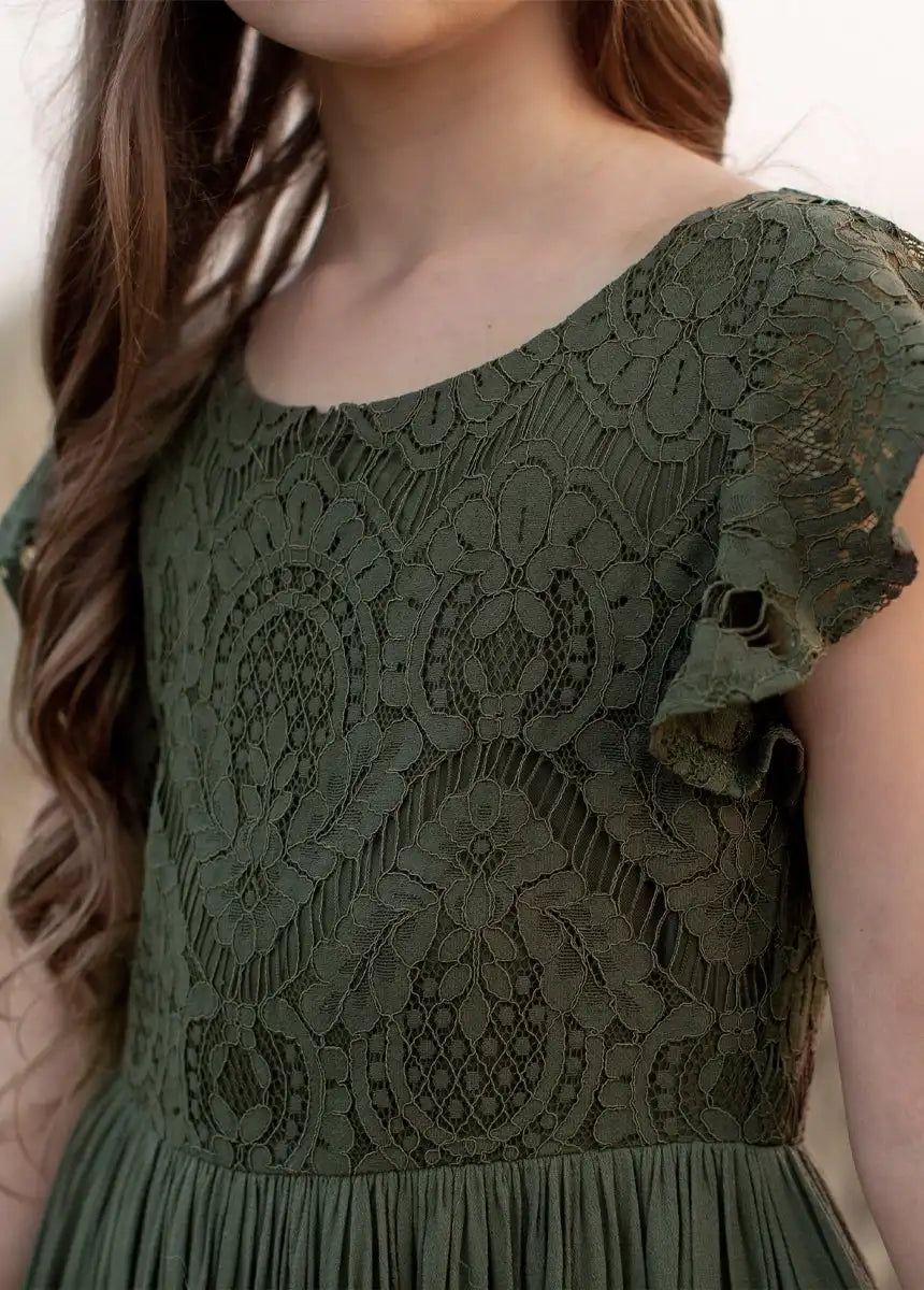 Vestidos largos bohemios de encaje para niñas de 3 a 14 años, vestido de fiesta de princesa con flores para bebés y niños, disfraz, ropa para niños