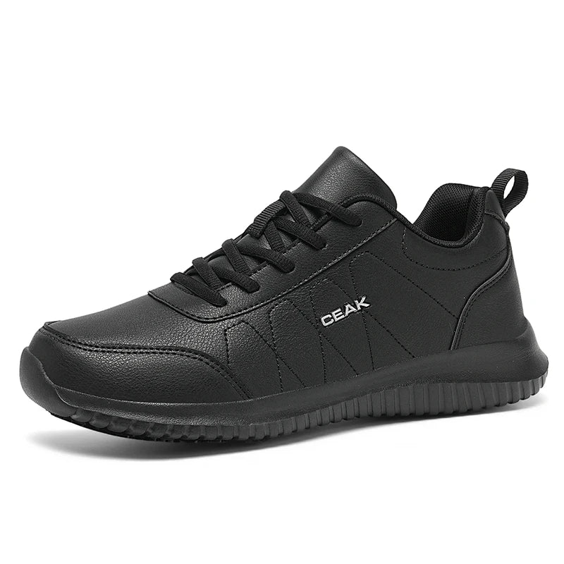 Zapatos de Chef de Hotel para las cuatro estaciones, antideslizantes, impermeables, a prueba de aceite, zapatos de trabajo de cocina, zapatillas ligeras y transpirables para caminar al aire libre para hombres