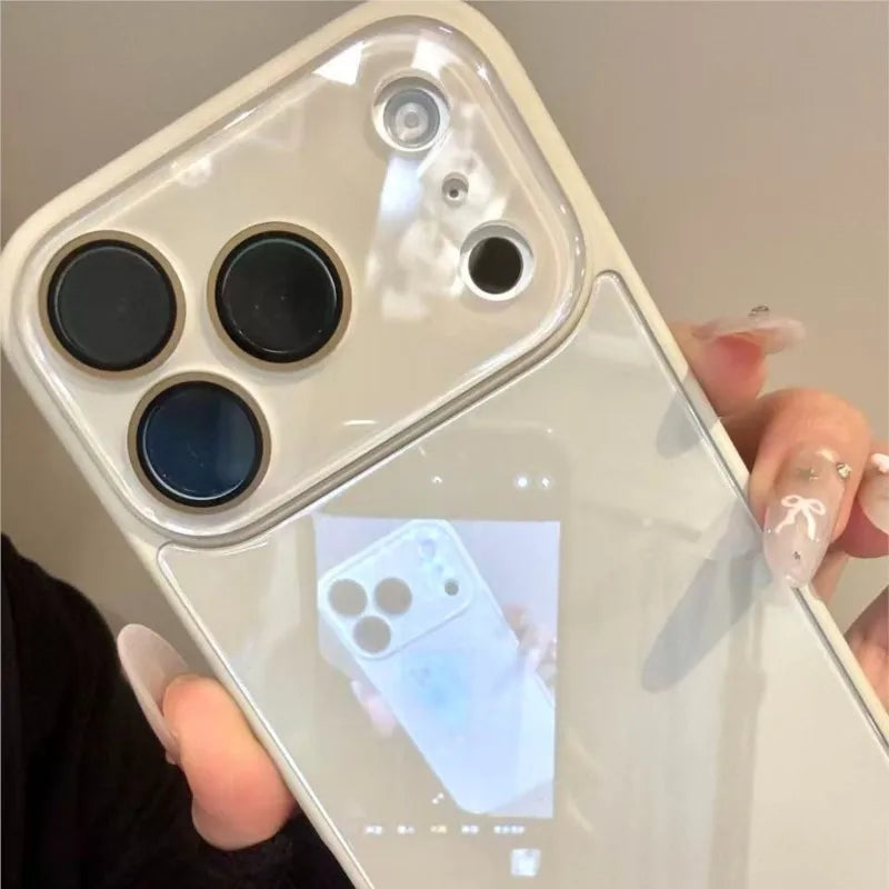 Funda protectora de cámara de vidrio templado de Color caramelo de lujo para iPhone 17 16 15 14 13 12 Pro Max cubierta trasera dura de parachoques a prueba de golpes
