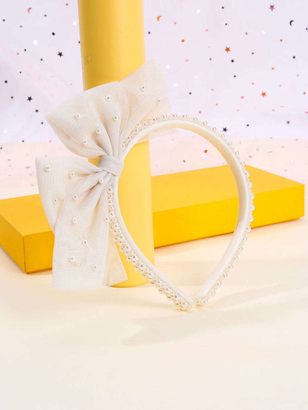 Diademas de perlas para niñas, diademas de encaje sólido, diademas con lazo, diademas para el pelo, accesorios para el cabello para Festival para niños, regalos, nuevo
