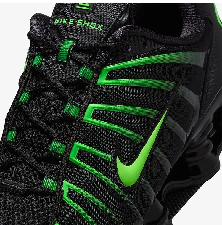 Zapatillas Nike genuinas Shox TL para hombre con pilar acolchado, a la moda, AV3595-012