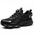 Nuevos zapatos de seguridad para el trabajo, talla 36-48 para mujeres y hombres, zapatillas de deporte con punta de acero para hombres, botas antideslizantes ligeras y transpirables impermeables, trabajo para hombres