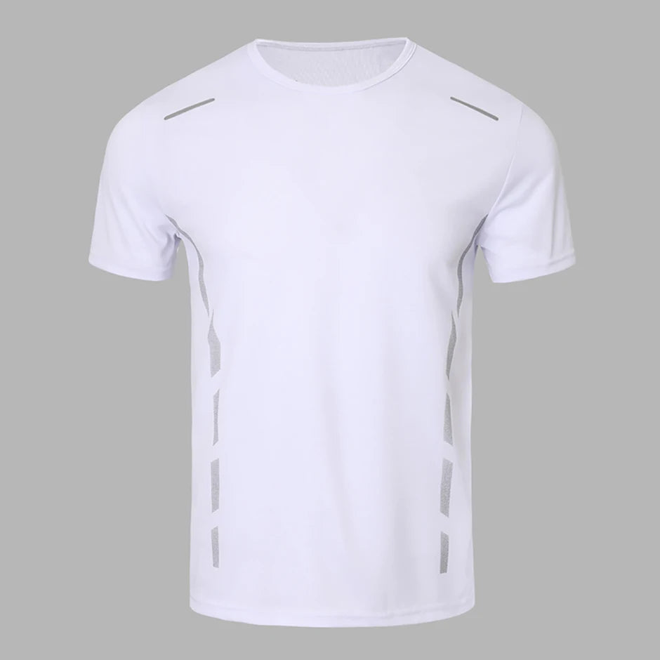 1/4 Uds. Camiseta deportiva de secado rápido de verano para hombre, camiseta holgada y cómoda de manga corta estampada a la moda para adolescentes, camiseta Joker para correr y Fitness