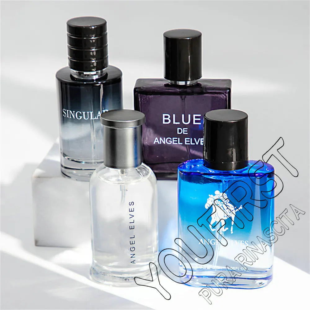 Perfume de marca para hombre con fecha, 120ml, Perfumes de feromonas masculinos duraderos y encantadores, Perfume en aerosol para hombre, caja de regalo para hombre, juego de 4 Uds. Nuevo