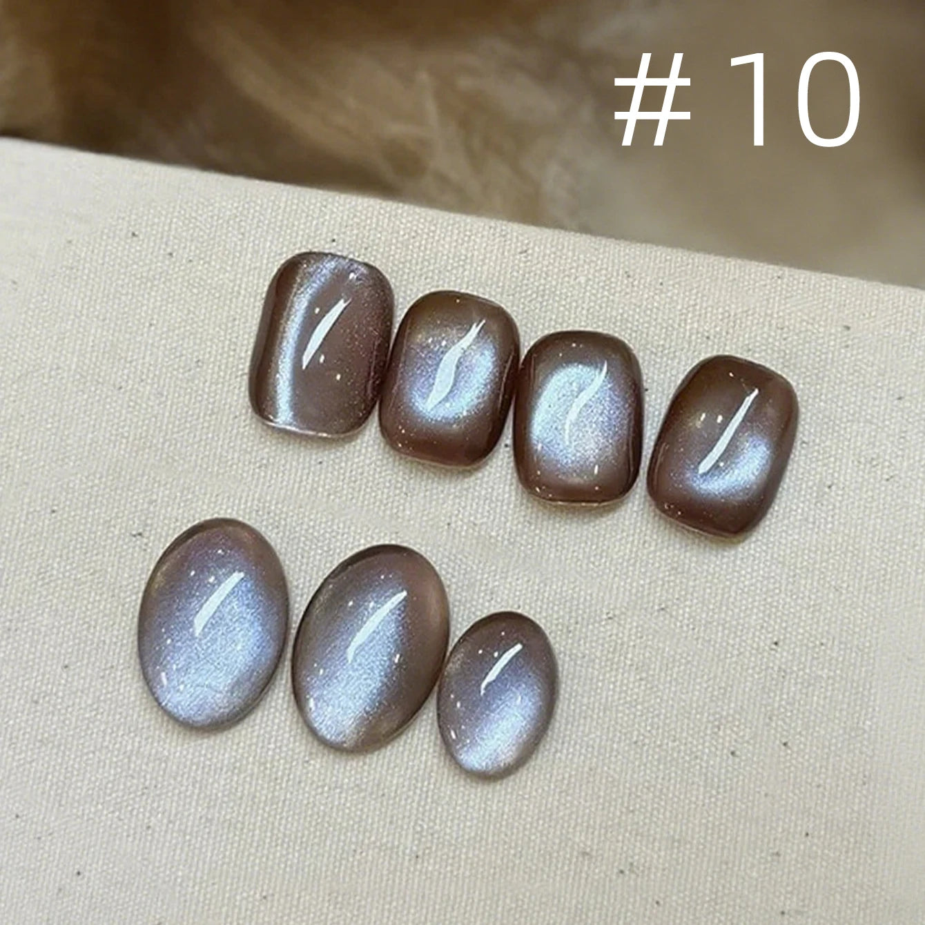 1-12 Uds. Esmalte de Uñas en Gel Magnético Ojo de Gato Marrón con Luz Azul, Larga Duración, Novedad 2026, Suministros para Uñas, Arte de Uñas, Venta Caliente