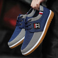 Zapatos de lona informales para hombre, Zapatos de conducción de suela blanda a la moda, Zapatos de diseñador para hombre, zapatillas cómodas de talla grande, 2024