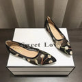 Calzado de mujer de moda de alta calidad, zapatos planos informales antideslizantes para mujer, tendencia 20225, zapato de promoción joven, marca de lujo