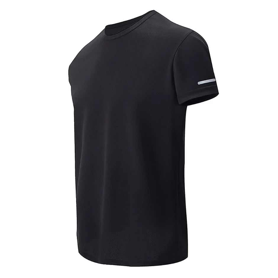 1/4 Uds. Camiseta deportiva de secado rápido de verano para hombre, camiseta holgada y cómoda de manga corta estampada a la moda para adolescentes, camiseta Joker para correr y Fitness