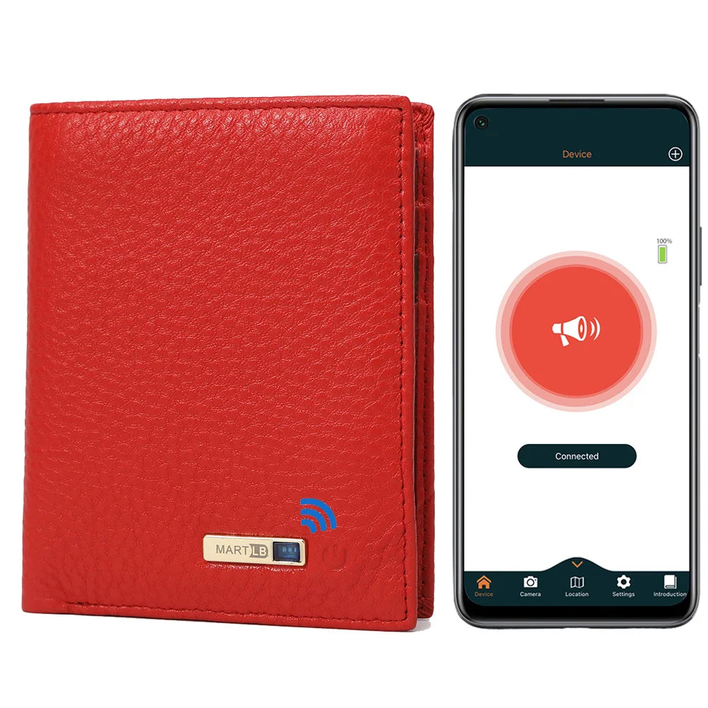 Cartera rastreador tarjeta tarjeta Android etiqueta de aire rastreador cartera rastreador Gps para hombres regalo del Día del Padre con caja de regalo regalo del Día de la Madre 2025