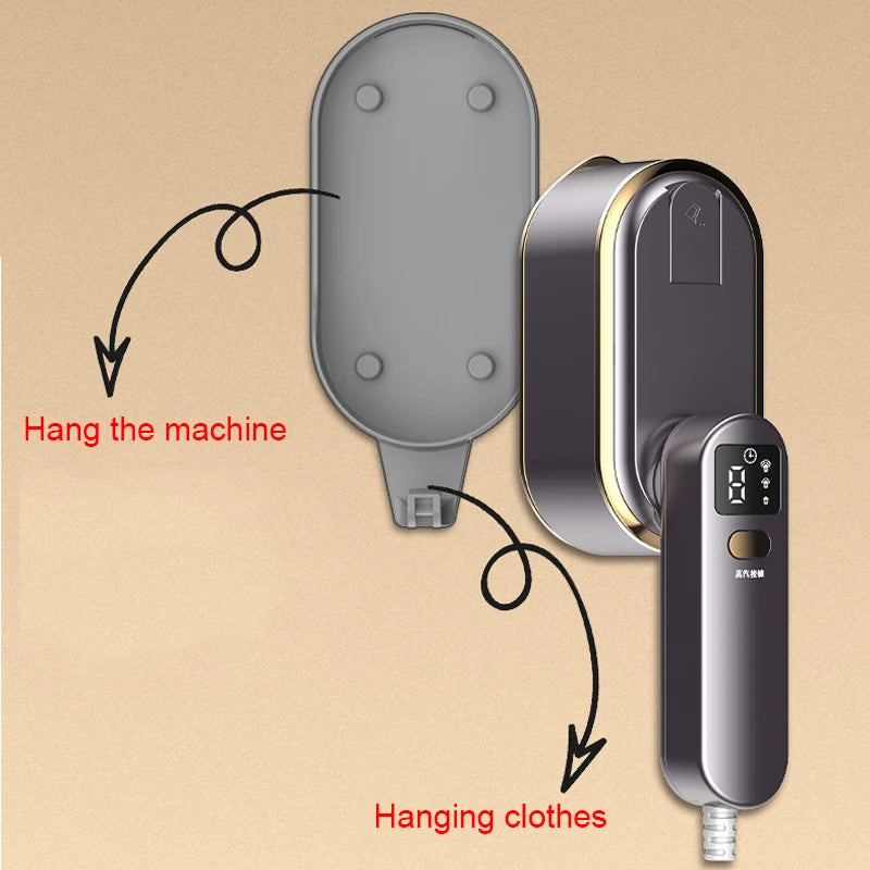 DMWD-vaporizador de ropa de mano plegable, máquina de planchado colgante eléctrica, generador de vapor de pulverización portátil, limpiador, 110V/220V
