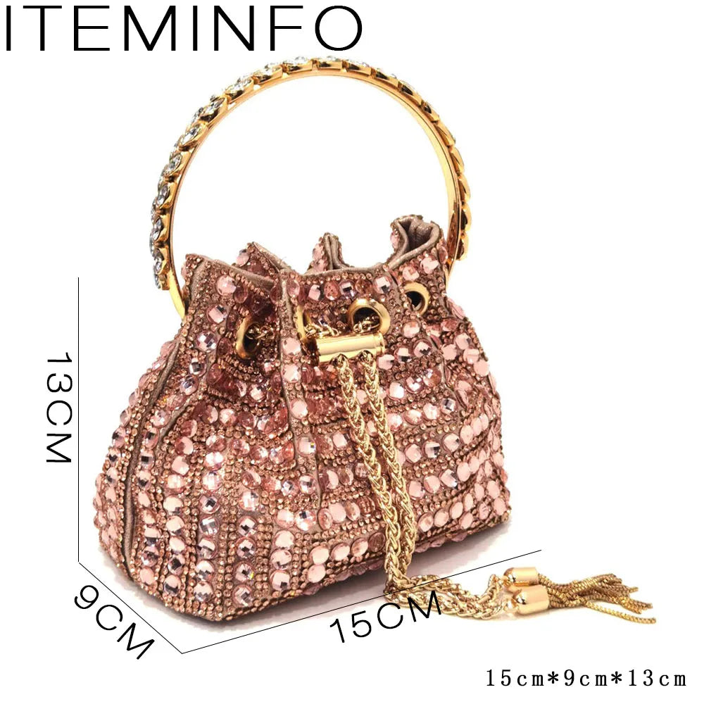 Sandalias con fondo de Muffin decoradas con cuentas para mujer, zapatos y bolso cómodos y versátiles, elegantes, a la moda, verano, 2023