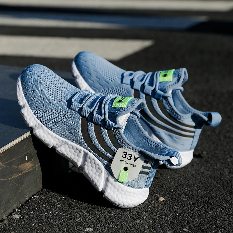 Zapatillas de deporte para hombre, zapatos informales clásicos transpirables, zapatillas de Tenis para hombre, novedad de 2024, zapatos cómodos de malla para exteriores para hombre, Tenis Masculino