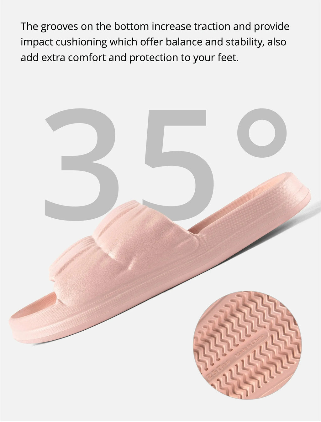 Zapatillas de nube de suela blanda para mujer, sandalias de playa para interiores y exteriores con plataforma gruesa, chanclas antideslizantes de EVA de verano