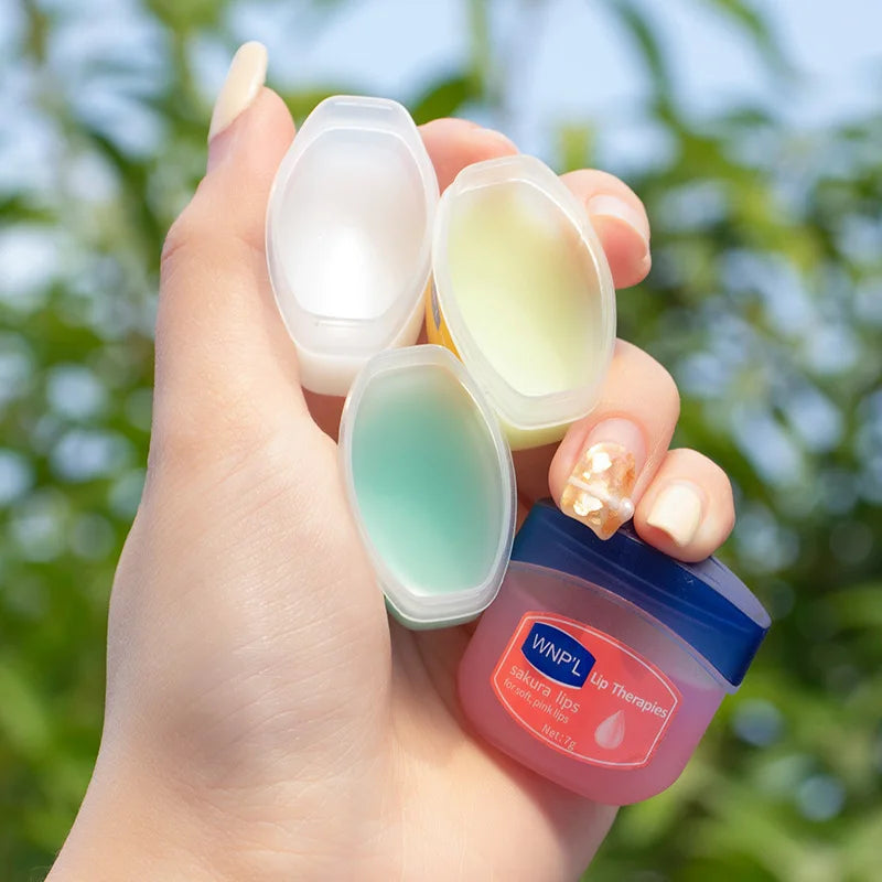 8/6/4/1 Uds bálsamo labial hidratante Base de lápiz labial maquillaje hidratante planta Natural cuidado de los labios antigrietas bálsamo labial de gelatina de petróleo