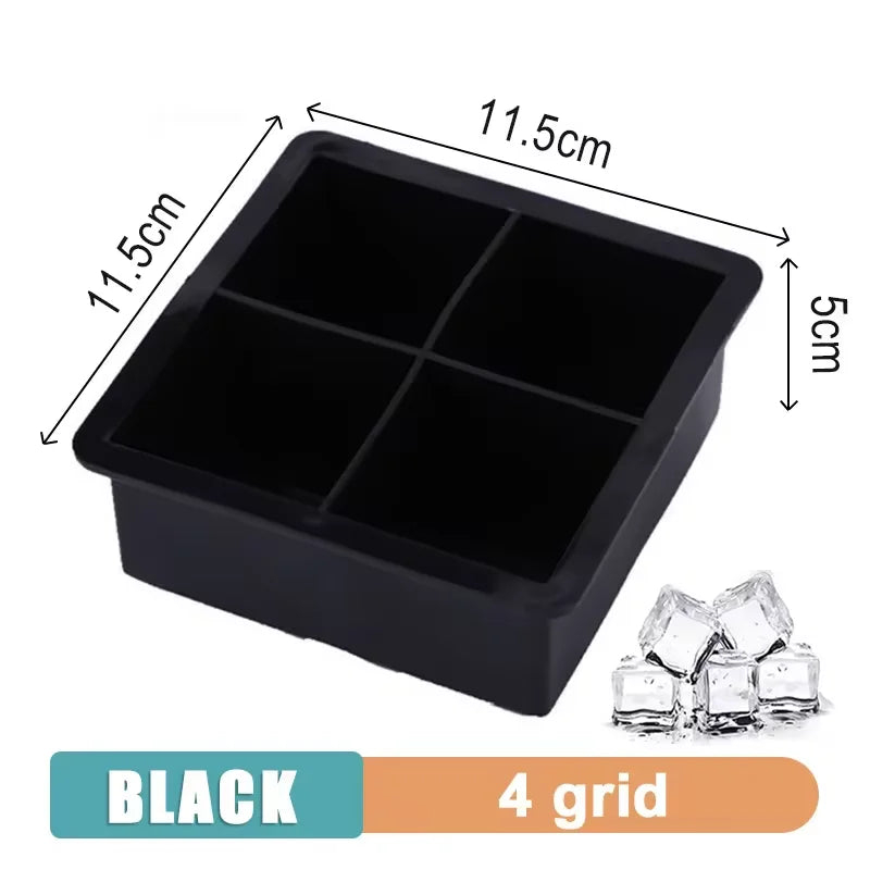 Bola de hielo de silicona para Golf, molde redondo para whisky, especial 4, rejilla de hielo para Golf, herramientas de cocina, molde de hielo reutilizable para whisky, moldes para hielo