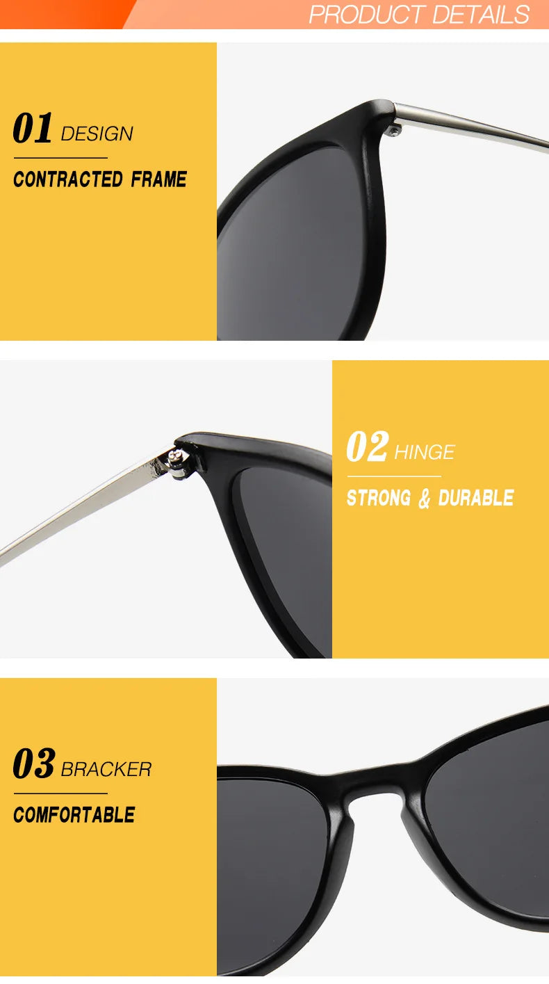 Gafas de sol clásicas con montura metálica populares, gafas de sol redondas para hombres y mujeres, gafas de sol con película reflectante para hombres y mujeres ﻿