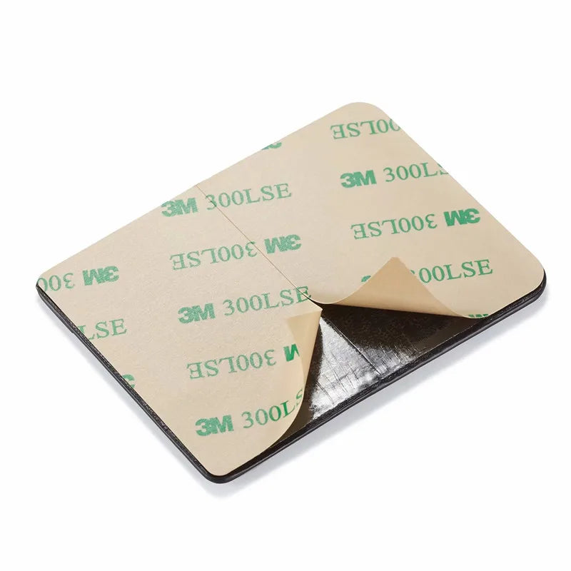 Tarjetero de cuero adhesivo 3M adhesivos tarjeta de identificación de crédito teléfono móvil bolsillo trasero funda tipo billetera pegatina soporte para teléfono Suporte Celular