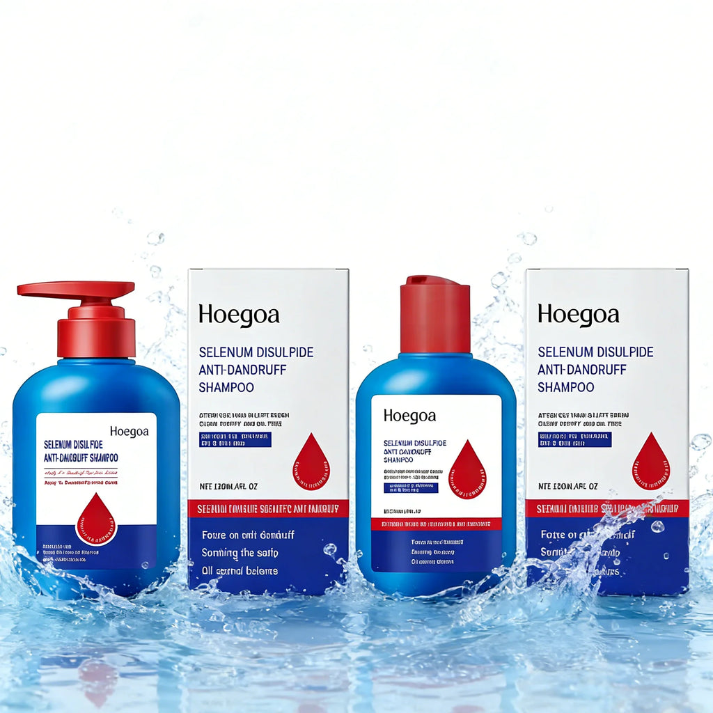 Champú de Sulfuro de Selenio para Control de Grasa, Elimina la Caspa, Refrescante, Limpieza Profunda, Nutre, Suaviza, Hidrata y Cuida el Cabello