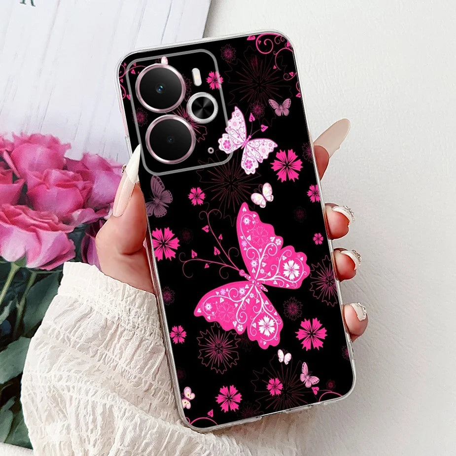For Realme 14 5G Case Realme 14T RMX5078 New Luxury Painted Cover Soft Slim Phone Case For Realme 14X Realme14 T 5G Fundas Coque