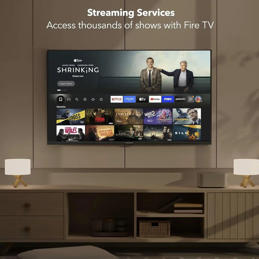 Televisor Inteligente LED 4K UHD de 55 Pulgadas, Serie F50, con Control Remoto por Voz Alexa, Perfecto para Entretenimiento en el Hogar